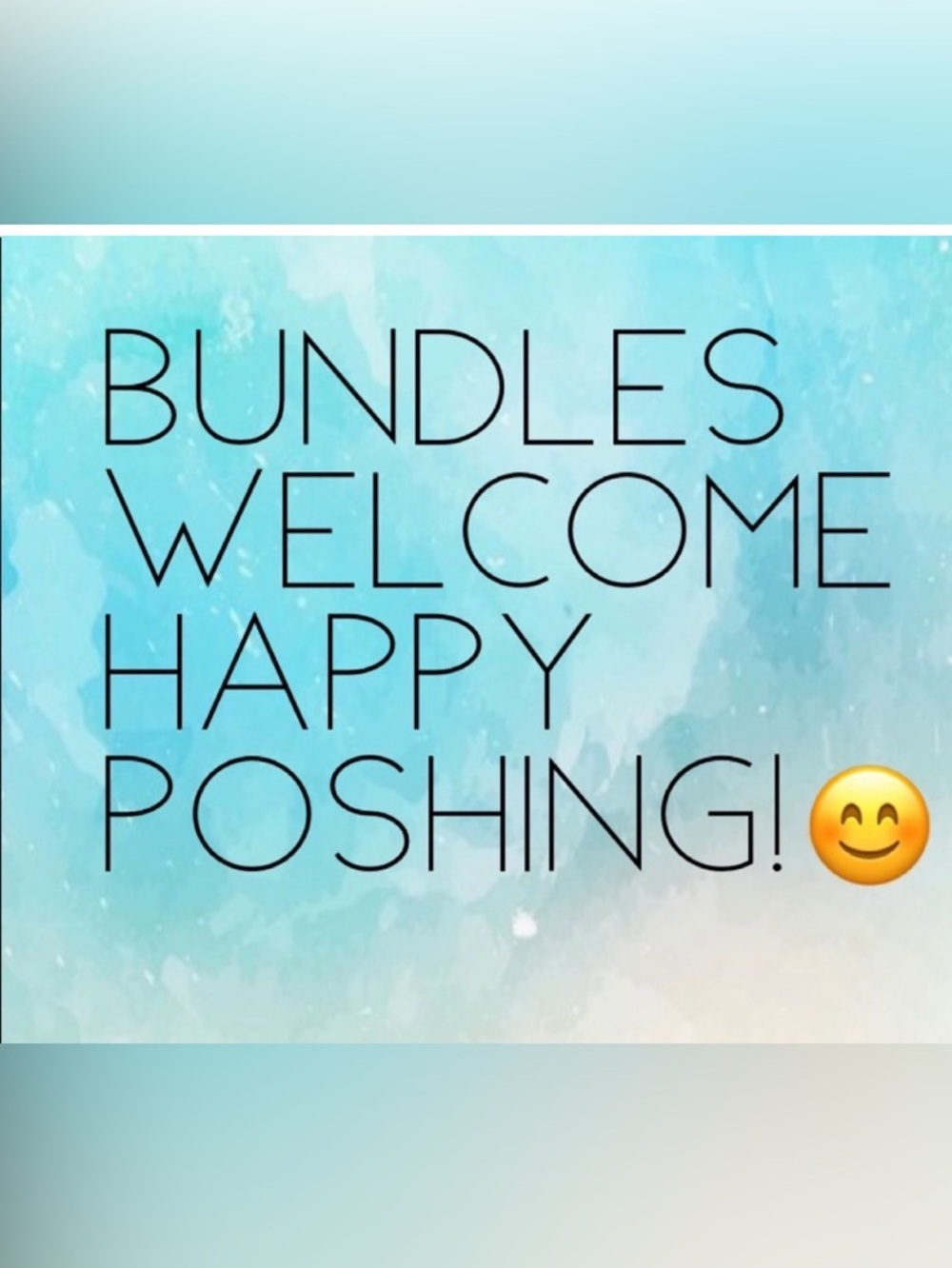 Turquoise Gradient Graphic Text Print